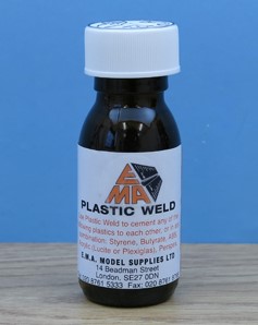 Plastruct  E.M.A. Plastic Weld